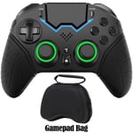 Manette De Jeu Sans Fil Bluetooth, Manette De Jeu, Manette De Jeu, Ps4, Ps3, Ps3, Playstation 4, 3, Téléphone Portable, Pc, Android Tv-Add Bag
