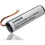 vhbw batterie compatible avec TomTom GO 300, 400, 500, 510, 600, 700, 710, 910, Classic système de navigation GPS (2600mAh, 3,7V, Li-ion)
