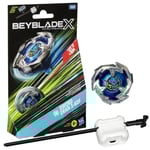 Beyblade X, Starter Pack Sword Dran 3-60F avec toupie de compétition à rotation droite de type attaque et lanceur, à partir de 8 ans