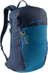 VAUDE Hiking Backpack Wizard in blue 18+4L, Water-Resistant Backpack for Women & Men, Comfortable Trekking Backpack with Well-Designed Carrying System & Practical Compartmentalization