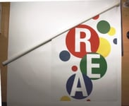 Fasadflagga REA Design med stång 40x40x60cm