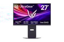 LG UltraGear 27G850A-B skärm - LED-bakgrundsbelysning - 27" - NVIDIA G-SYNC Compatible, AMD FreeSync Premium Pro, VESA Adaptive-Sync - Nano IPS svart - 1ms - 4K 3840x2160