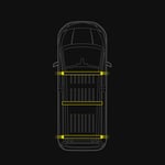 Strands C-Rack takstativ VW Caddy 2021-> / Transit Connect 2023->