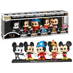 POP Pakke 5 Figurer Disney Archives Mickey Exclusive