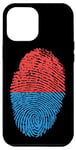 iPhone 15 Plus Canton of Ticino Flag Fingerprint Switzerland Case