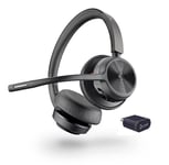 POLY Voyager 4320 UC Stereo BT700 USB-C Bluetooth Wireless PC Headset (No Stand)