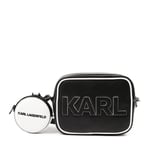 Set med hanväska och plånbok Karl Lagerfeld Kids Z10171 Black 09B
