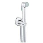 Grohe 26358000 Shower Set with Stop Valve and Tempesta-f Trigger Spray, Gray