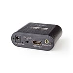 Nedis HDMI ™ Omvandlare | HDMI™ ingång | SCART Hona | Envägs | 480i | 18 Gbps | Metall | Antracit