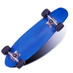 Complete Mini Cruiser Skateboard 27 inch with Sturdy Old School Deck and 4 PU Wheels for Adult Kids Beginners Girls Boys Highway Street Scooter (Color : F)