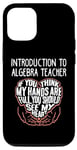 iPhone 15 I Train Introduction To Algebra Super Heroes - Teacher Graph Case