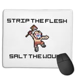 Borderlands Psycho Strip The Flesh Salt The Wound Pixel Art Customized Designs Non-Slip Rubber Base Gaming Mouse Pads for Mac,22cm×18cm， Pc, Computers. Ideal for Working Or Game