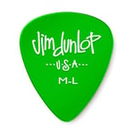 Jim Dunlop 486PML Gels Medium Light Player Pack - Green (Pack of 12)