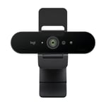 LOGITECH - Ultra HD Pro Business BRIO webbkamera - Svart