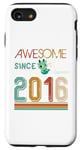iPhone SE (2020) / 7 / 8 Awesome Since Capricorn Vintage 2016 Birthday Case