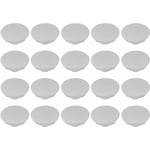 Cyclingcolors - 20x cache trou bouchon plastique 6,4mm (1/4) gris protection trou meuble mur cloison