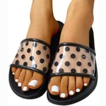 DYSandals Slipper Plus Size Summer Women Wave Point Flat Casual Sandals Ladies Comfortable Beach Shoes Flip Flops,R3,40