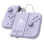 HORI Manette Set Adaptateur Mode Télé + Split Pad Compact (Lavender) pour Nintendo Switch - Licence Officielle Nintendo