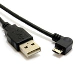 Keple | 2m / 90 degree Angle USB Lead for TomTom GO 40/50 500/5000 510/5100 60/600