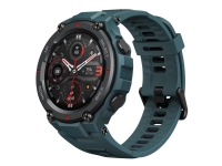 Amazfit T-Rex Pro - Stålblå - smart klocka med band - silikongummi - blått stål - display 1.3 - Bluetooth - 59.4 g