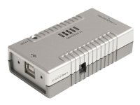 StarTech.com USB to Serial Adapter - 2 Port - RS232 RS422 RS485 - COM Port Retention - FTDI USB to Serial Adapter - USB Serial (ICUSB2324852) - Seriell adapter - USB 2.0 - RS-232, RS-422, RS-485 - 2 porter - grå