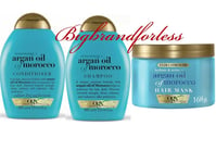 OGX Argan Oil of Morocco Sulfate Free Shampoo . Conditioner. Mask For Dry Hair