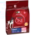 PURINA ONE Adult Monoprotein Lax - Ekonomipack: 2 x 2,5 kg