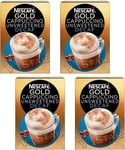 4 X NESCAFE Light Roast Gold Mix Coffee Boxes Fresh Stock (Cappuccino Unsweetene