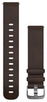 Garmin 010-12691-01 Quick Release Strap (20mm) Dark Brown Watch