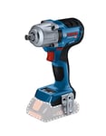 Bosch Professional 18V System Cordless Impact Wrench GDS 18V-450 PC (450 Nm Tightening, 800 Nm Breakaway Torque Performance)