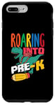 Coque pour iPhone 7 Plus/8 Plus Roaring Pre-K Sac à dos pour garçon Motif dinosaure
