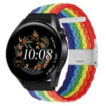 Flettet elastisk armbånd Huawei Watch GT3 (42mm) - Pride