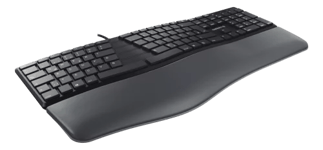 CHERRY – KC 4500 Ergo keyboard, ergonomic designed black (JK-4501PN-2)