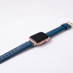 Sandell Apple Watch 38-41mm Armband Vegan Blå/Rosé