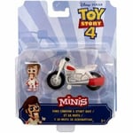 Disney Toy Story 4 Minis Duke Caboom Figure & Stunt Bike