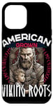 iPhone 14 Pro Max American Viking with Nordic Roots Design Case