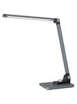 Lippa LED slim aluminium skrivebordslampe - Sølv