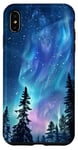 iPhone XS Max Starlit Lights North Lights Space Case