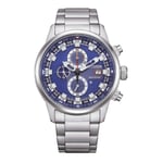 Citizen Watch OF Eco Drive Chrono 42mm Blue dial CA0860-80L