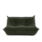 Ligne Roset - Togo Small Settee Alcantara Dove Grey 4475 - Soffor - Textilmaterial/Skum