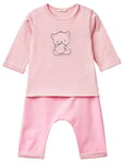 United Colors of Benetton Baby Girl's COMP(Maglia+Pant) 3ZK6A102R Tracksuit, Rosa 925, 68