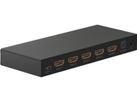 Goobay Hdmi™ Switchbox 4 Till 1 Med Ljudutgång (58490)