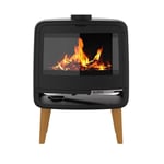 Supra - Poêle à bois fonte 10kw noir FR9016130B