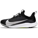 Nike Mixte Enfant Future Speed 2 Chaussures de Trail, Multicolore (Black/Metallic Silver-Volt-White 2), 38.5 EU