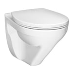 Gustavsberg Vägghängd Toalettstol Nordic3 Hygienic Flush 3630 GB113630001030