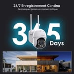 ieGeek 360° Caméra Surveillance WiFi Exterieure