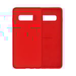Merskal premium silikonskal till Samsung Galaxy S10 Plus (Red)
