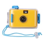 Qazwsxedc For you Lzw SUC4 5m Waterproof Retro Film Camera Mini Point-and-shoot Camera for Children (Black) XY (Color : Yellow)