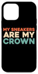 Coque pour iPhone 12 mini Retro Sneakers Chaussures Baskets - Sport Vintage Sneakers