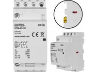Zamel Modulär Installationskontaktor 25A 3Z 230V Ac, Typ: Stm-25-30 Ext10000291